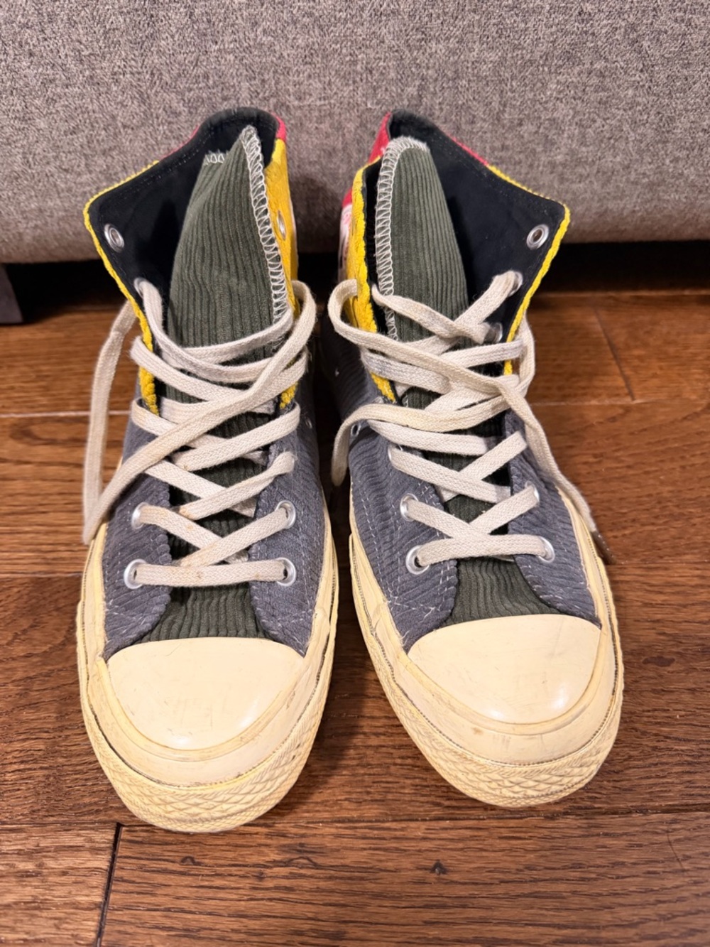 Converse Chuck Taylor All Star 70 Hi Multi-Color Corduroy Sneaker
